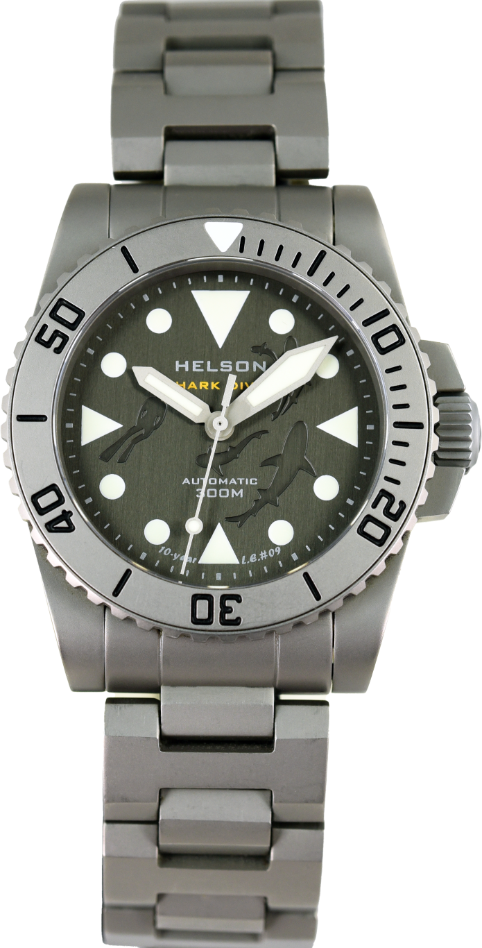 Helson Shark Diver 38 Titanium Limited Edition (Pre-owned