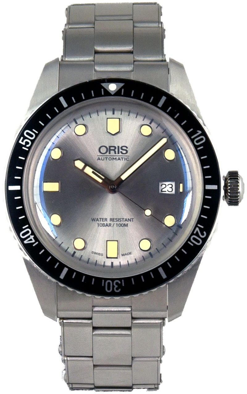 Oris Divers Sixty Five 01 733 7720 4051 07 8 21 18 Pre owned SeriousWatches