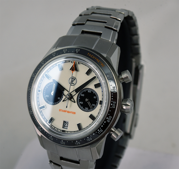 Zelos Starfighter Chronograph Frost (Pre-owned)
