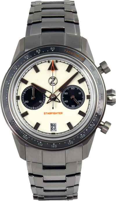 Zelos Starfighter Chronograph Frost (Pre-owned)