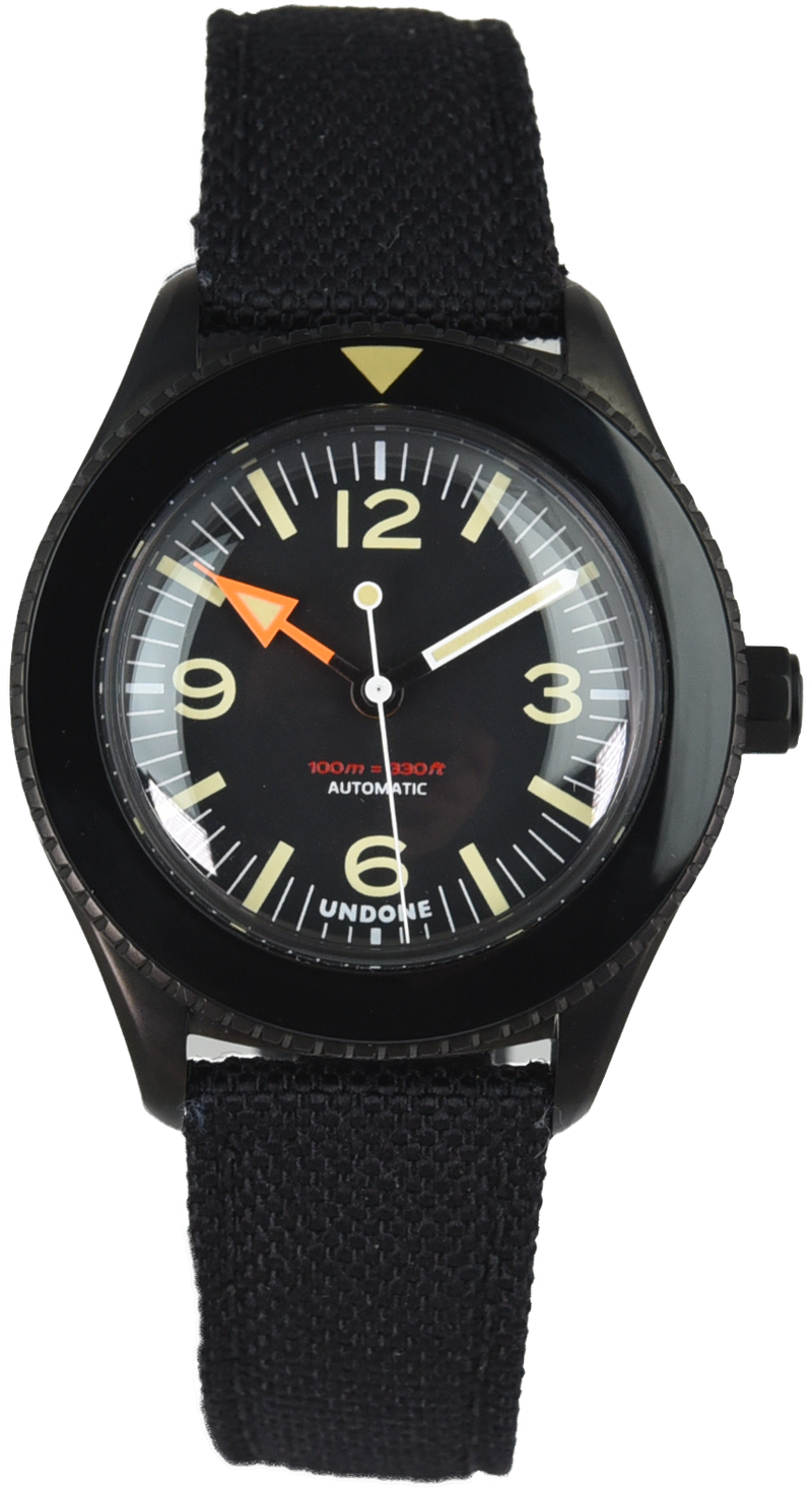 UNDONE Basecamp Classic Blackout Pre owned SeriousWatches