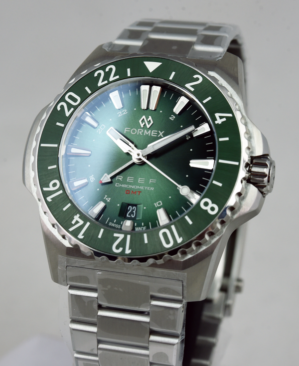 Formex REEF GMT Green Ceramic Bezel Bracelet (Pre-owned)