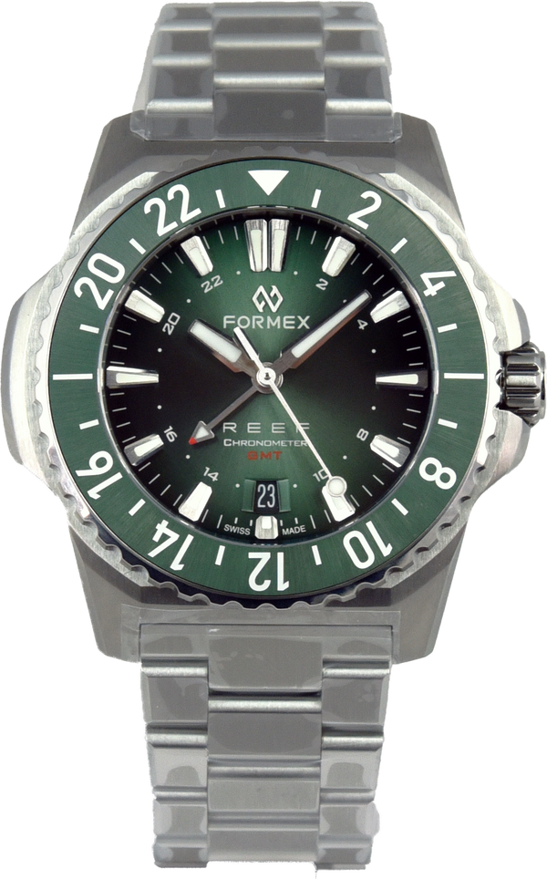 Formex REEF GMT Green Ceramic Bezel Bracelet (Pre-owned)