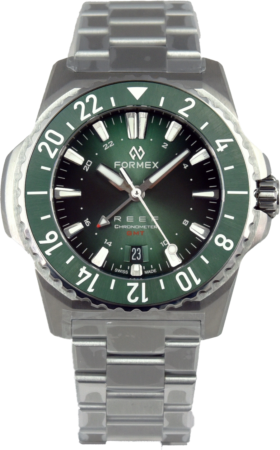 Formex REEF GMT Green Ceramic Bezel Bracelet (Pre-owned)