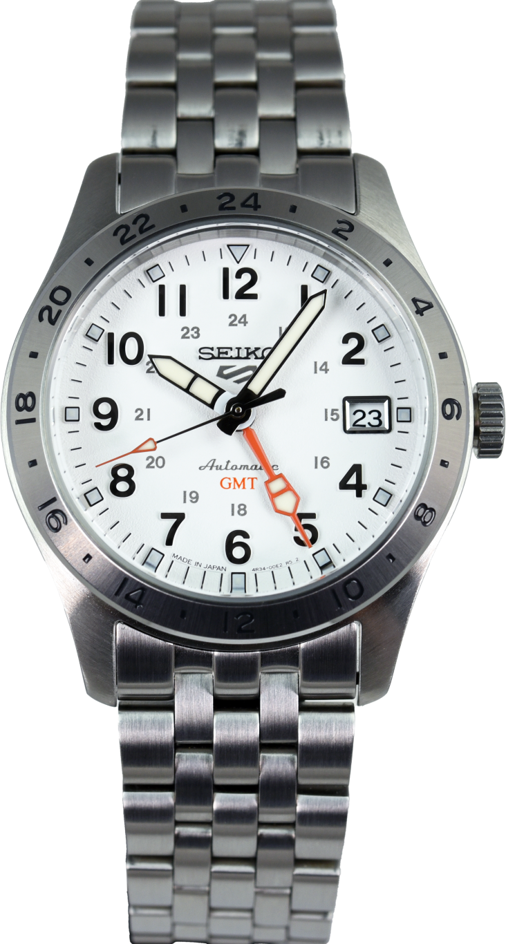 Seiko 5 GMT SBSC009 (Pre-owned)