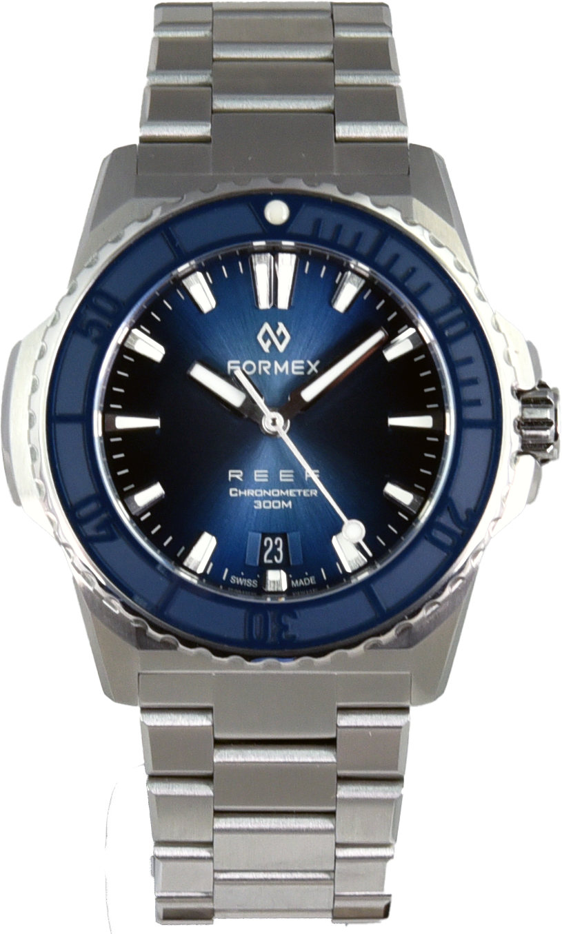 Formex REEF 39.5mm Automatic Chronometer 300m Blue (Pre-owned)