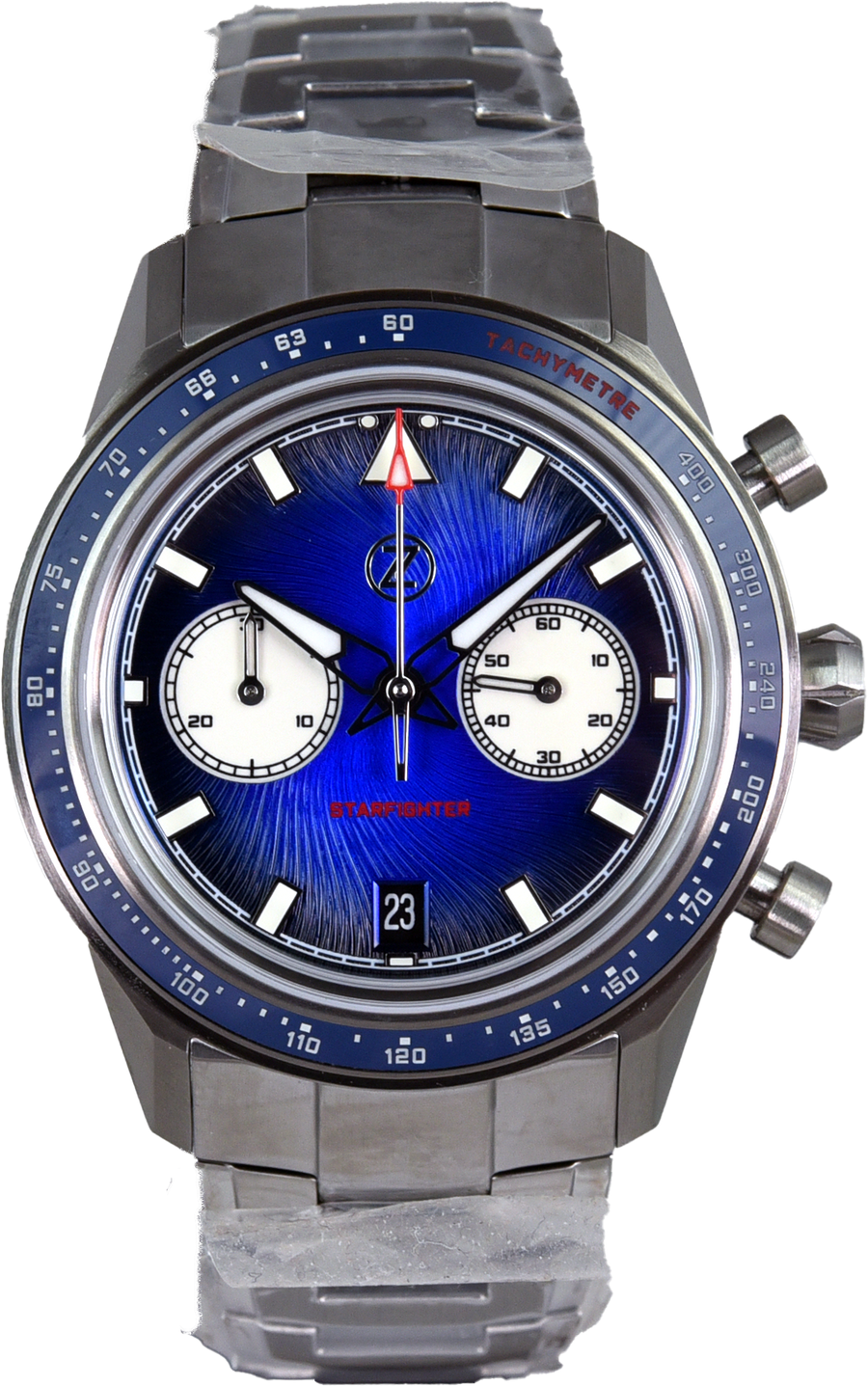 Zelos Starfighter Chronograph Midnight Blue (Pre-owned)