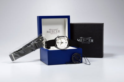 Mercer Watch Co. Concorde White Pre owned SeriousWatches