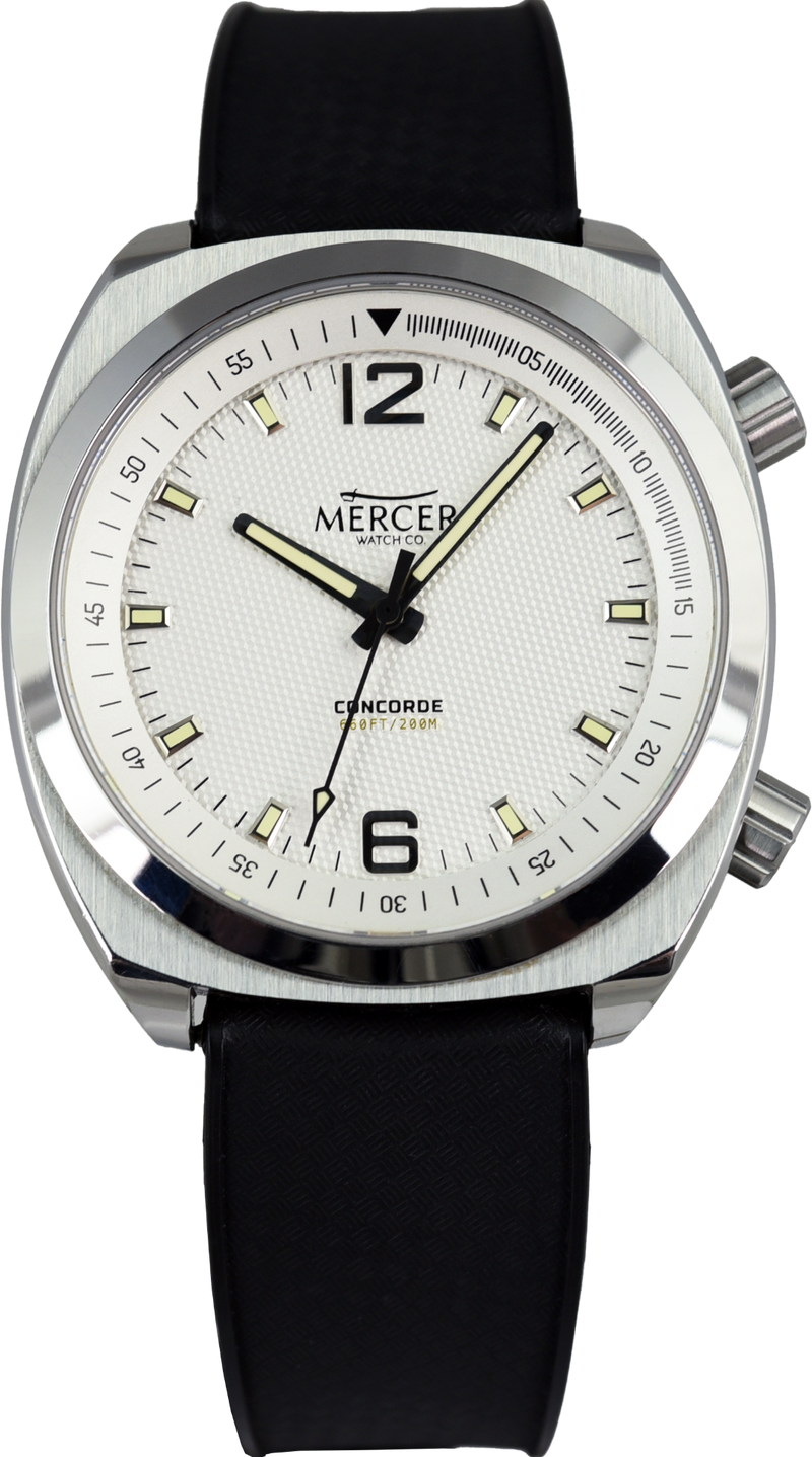 Mercer Watch Co. Concorde White Pre owned SeriousWatches
