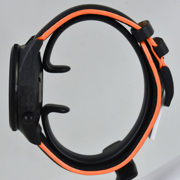 Squale 60 Atmos T-183 Forged Carbon Orange T183AFCOR.RLOR (Pre-owned)