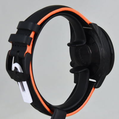 Squale 60 Atmos T-183 Forged Carbon Orange T183AFCOR.RLOR (Pre-owned)