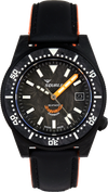 Squale 60 Atmos T-183 Forged Carbon Orange T183AFCOR.RLOR (Pre-owned)