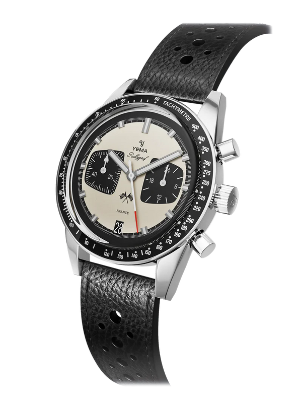 Yema Rallygraf Meca-Quartz Panda YMHF1580-BA