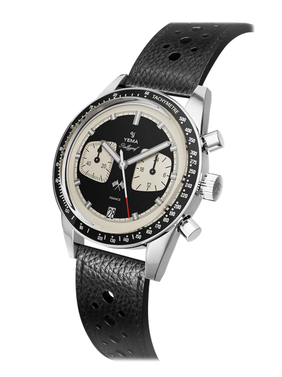 Yema Rallygraf Meca-Quartz Reverse Panda YMHF1580-AA