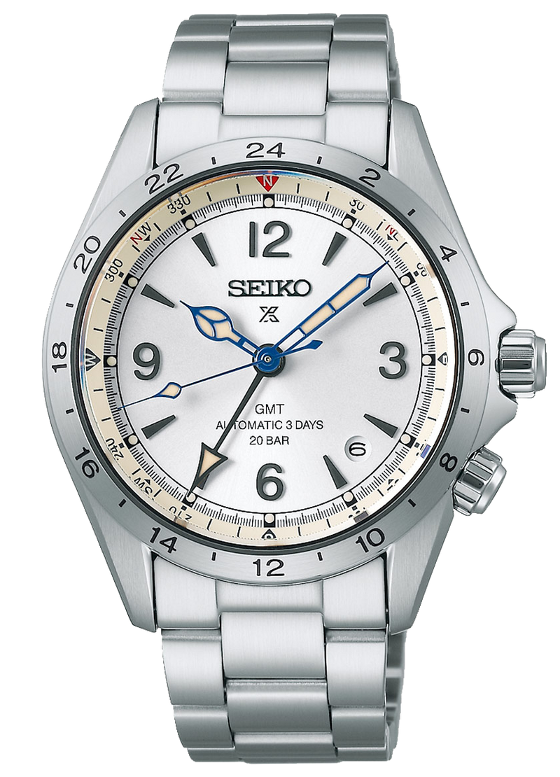 Seiko white alpinist best sale