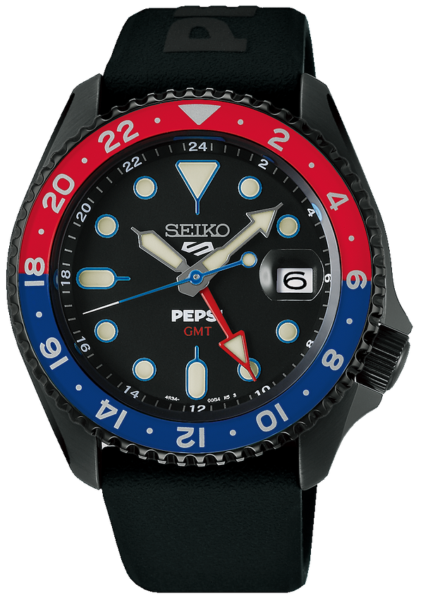 Seiko 5 GMT SSK047K1 x Pepsi Limited Edition