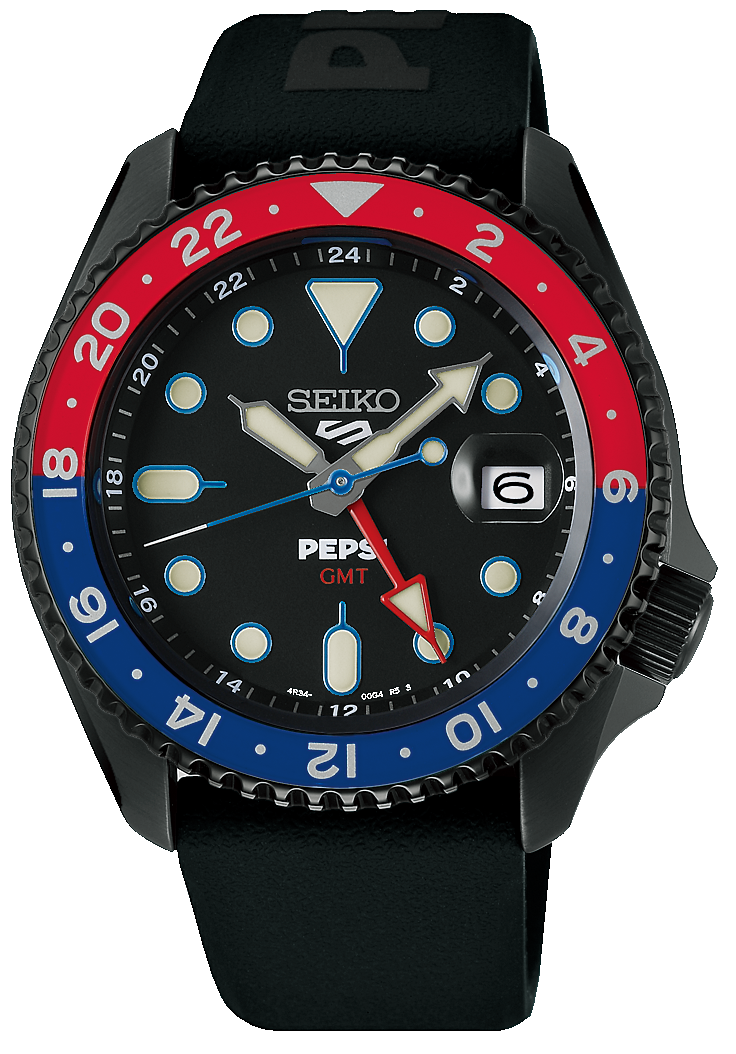 Seiko 5 GMT SSK047K1 x Pepsi Limited Edition