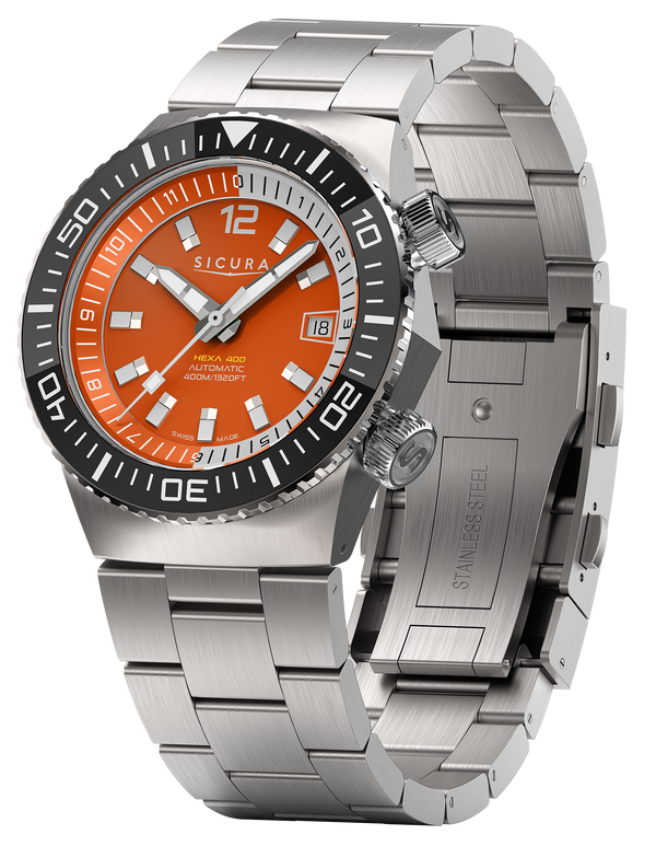 Sicura HEXA 400 Orange H400.SS.A.40ATM.03.SS