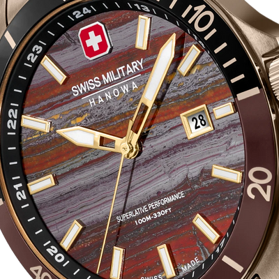 Swiss Military Hanowa Flagship Tiger Iron SMWGH0008310 Limited Edition