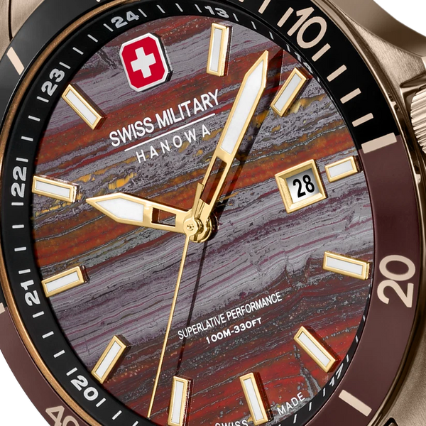 Swiss Military Hanowa Flagship Tiger Iron SMWGH0008310 Limited Edition