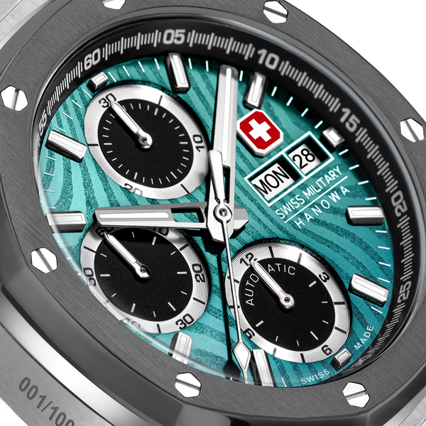 Swiss Military Hanowa Damask Legends Icewater SMWGL0007002 Limited Edition