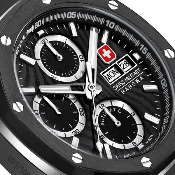 Swiss Military Hanowa Damask Legends Ironblack SMWGL0007030 Limited Edition