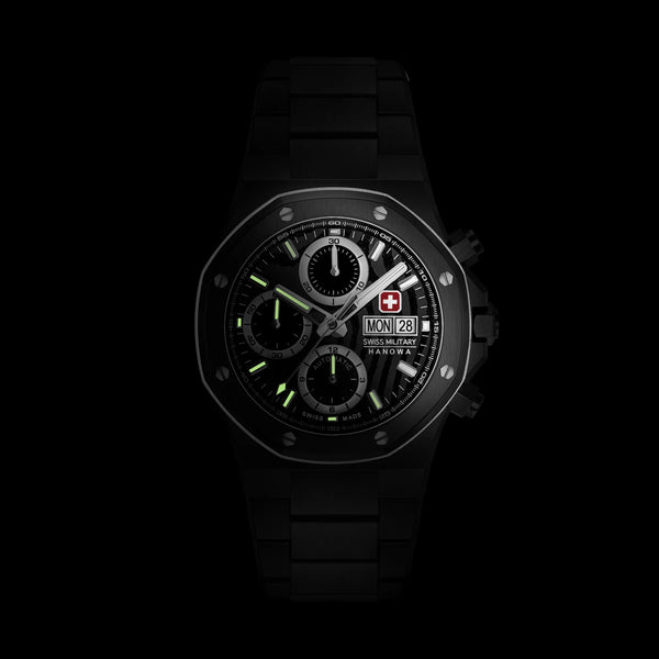 Swiss Military Hanowa Damask Legends Ironblack SMWGL0007030 Limited Edition