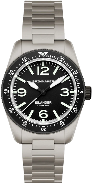 Spinnaker x Islander Croft 39mm Tactical Ink Tone SP-5192-LIW11