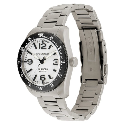 Spinnaker x Islander Croft 39mm Tactical Dawn White SP-5192-LIW44