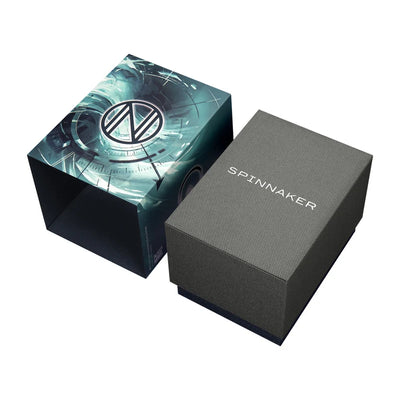 Spinnaker x Islander Croft 39mm Tactical GMT Cinder Design SP-5193-LIW11
