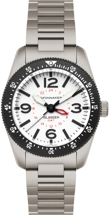 Spinnaker x Islander Croft 39mm Tactical GMT Pure Essence SP-5193-LIW44