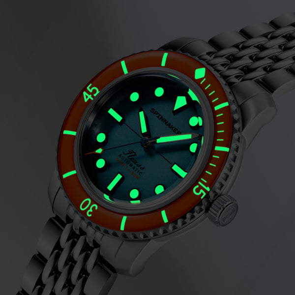 Spinnaker Fleuss 40 Teal Mirage SP-5133-CC