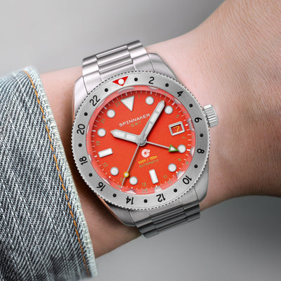 Spinnaker Croft 39 GMT Flame Red SP-5157-33