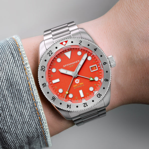 Spinnaker Croft 39 GMT Flame Red SP-5157-33