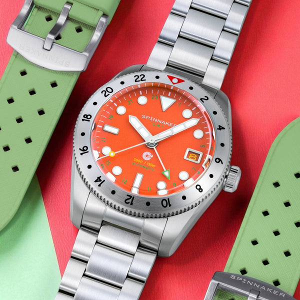 Spinnaker Croft 39 GMT Flame Red SP-5157-33
