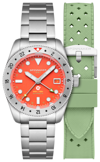 Spinnaker Croft 39 GMT Flame Red SP-5157-33
