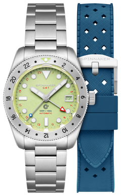 Spinnaker Croft 39 GMT Mint Moment SP-5157-44 - SeriousWatches.com