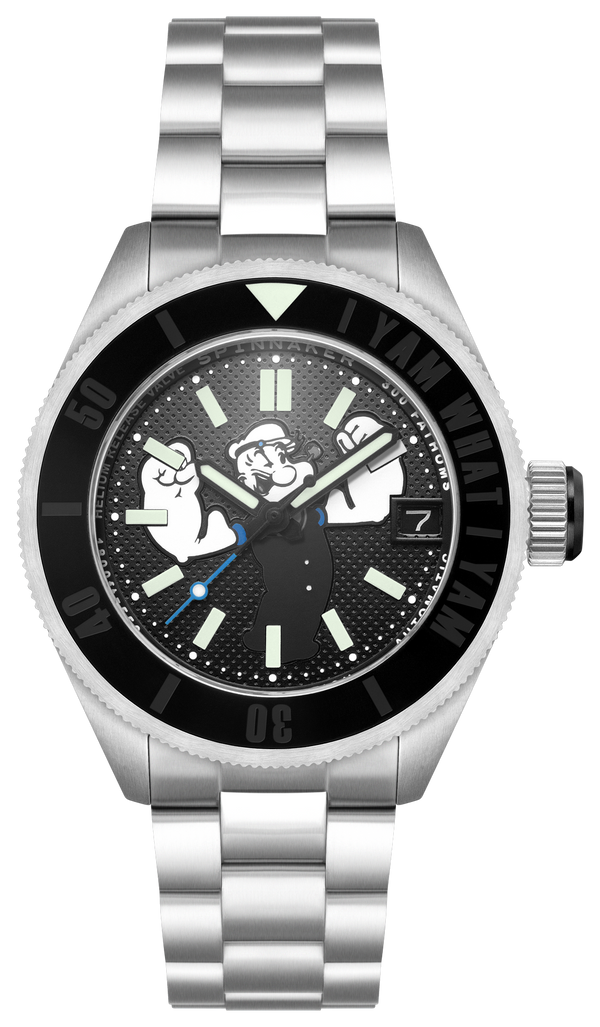 Spinnaker Piccard Barnacle Black Popeye Forearm Fury Limited Edition SP-5173-11