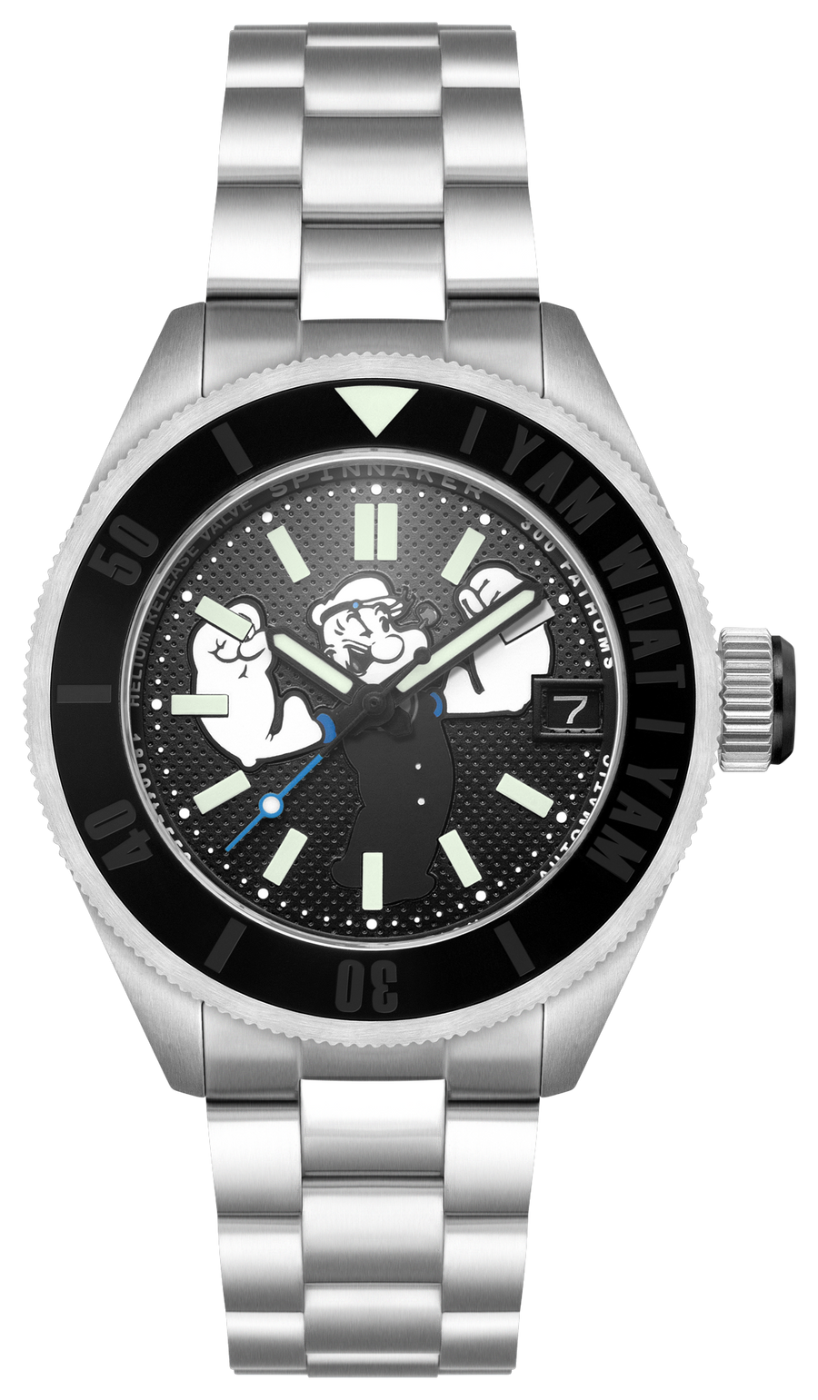 Spinnaker Piccard Barnacle Black Popeye Forearm Fury Limited Edition SP-5173-11