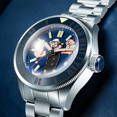 Spinnaker Piccard Buoy Blue Popeye Forearm Fury Limited Edition SP-5173-22
