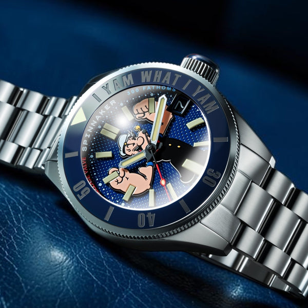 Spinnaker Piccard Buoy Blue Popeye Forearm Fury Limited Edition SP-5173-22