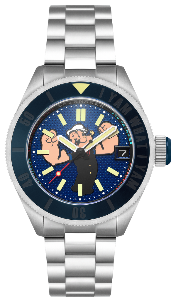 Spinnaker Piccard Buoy Blue Popeye Forearm Fury Limited Edition SP-5173-22