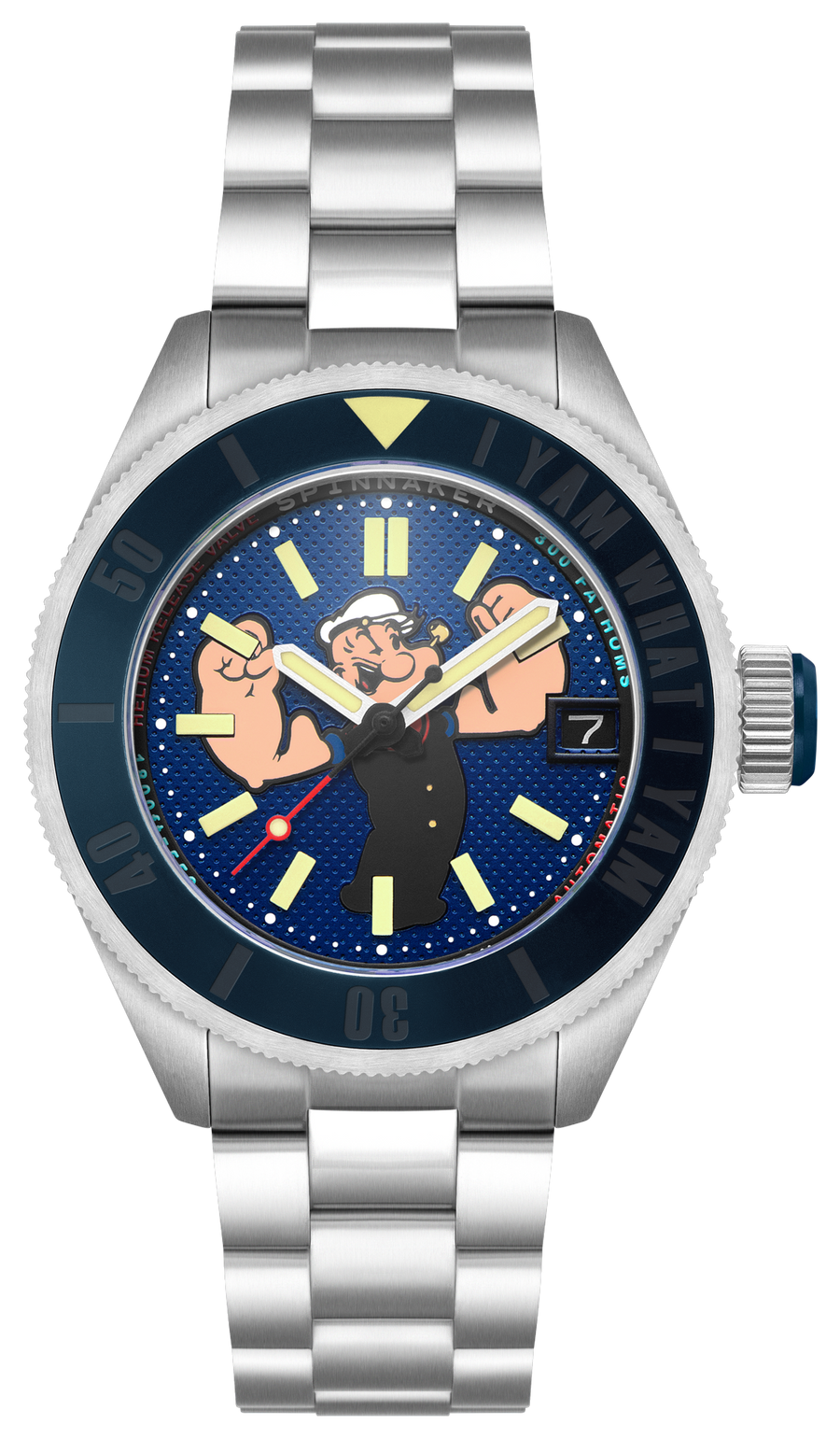 Spinnaker Piccard Buoy Blue Popeye Forearm Fury Limited Edition SP-5173-22