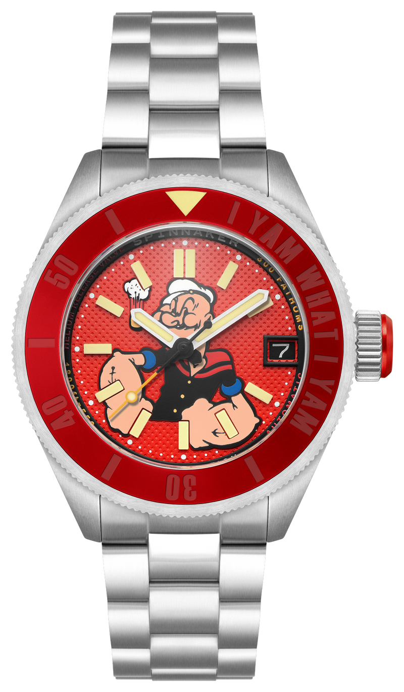 Spinnaker Piccard Blistering Red Popeye Forearm Fury Limited