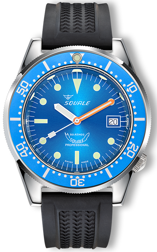 Squale 50 Atmos Blue 1521-026/A 1521OCN.VO