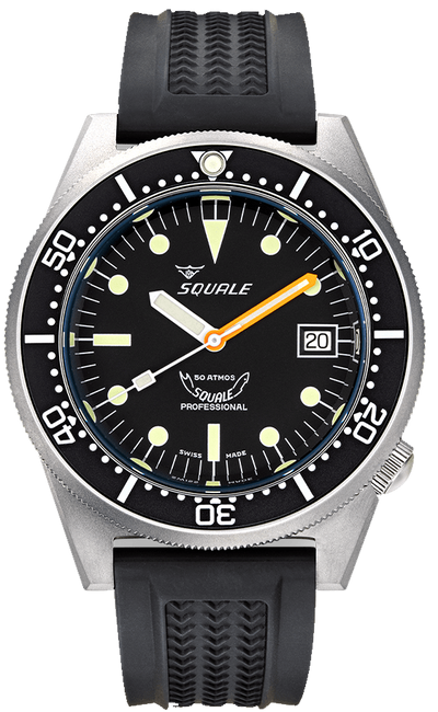 Squale 50 Atmos Black Blasted 1521-026/A 1521BKBL.VO