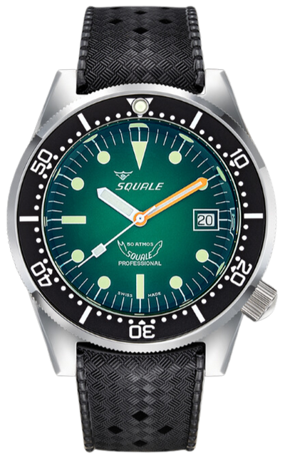 Squale 50 Atmos Green 1521 1521PROFGR.HT