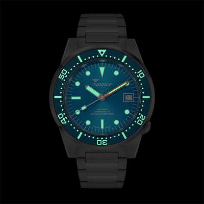 Squale 50 Atmos COSC 1521 1521COSOCN.SQ20B