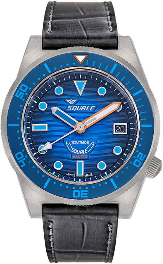 Squale Master Titanium 120 ATM Grand Bleu MASTIBLBL.RAL