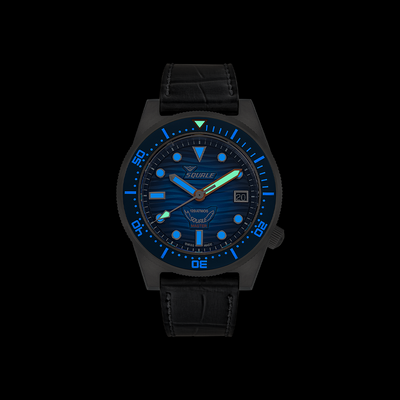 Squale Master Titanium 120 ATM Grand Bleu MASTIBLBL.RAL